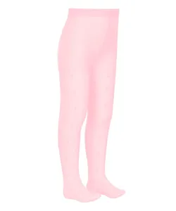meia calça infantil estrelinha lupo rosa M