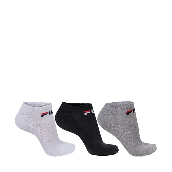 Meia Fila Tripack Unisex Cano Curto Branco Preto Mescla 34/38 923206-UN