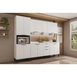 Cozinha Modulada Carraro Alpha Carraro 5 Peças Alpha C5P131 Branco