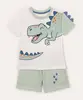 pijama curto infantil dinossauro off white 5