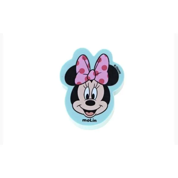 Borracha Molin do Brasil Minnie Mouse Molin Estampa 1 com Formato Ergonômico para Uso Escolar e Diário 1 Unidade Borracha Molin do Brasil Minnie Mouse Estampa 1 com Formato Ergonômico 1 Unidade