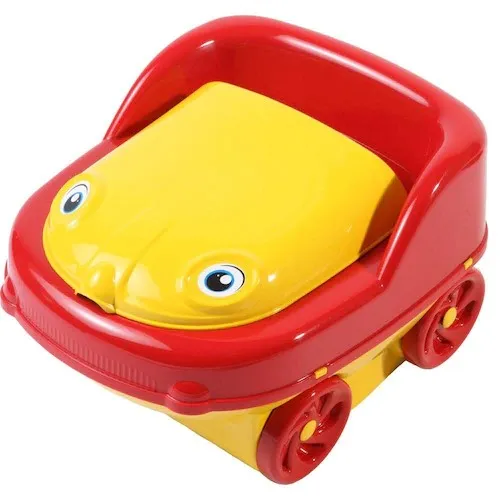 Troninho Styll Baby Pit Stop 2 Em 1 Vermelho E Amarelo 1 Unidade