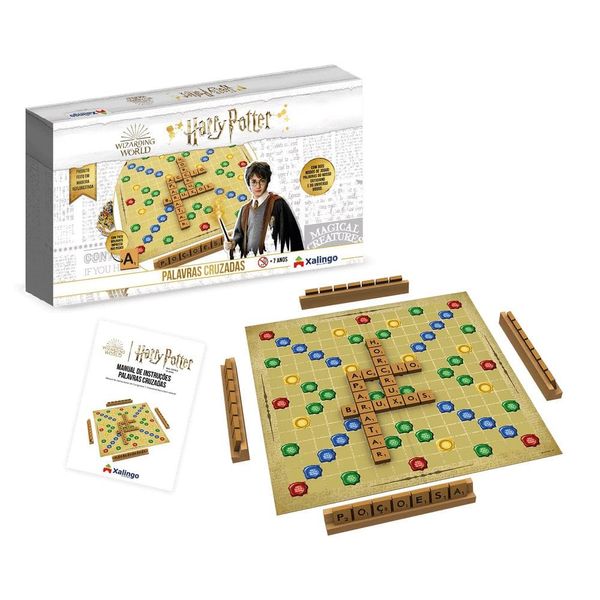 Jogo Educativo - Harry Potter - Palavras Cruzadas - Xalingo