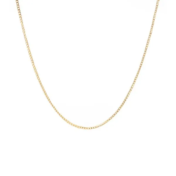 Corrente Hewett de Aço Dourada 2mm Dourado P