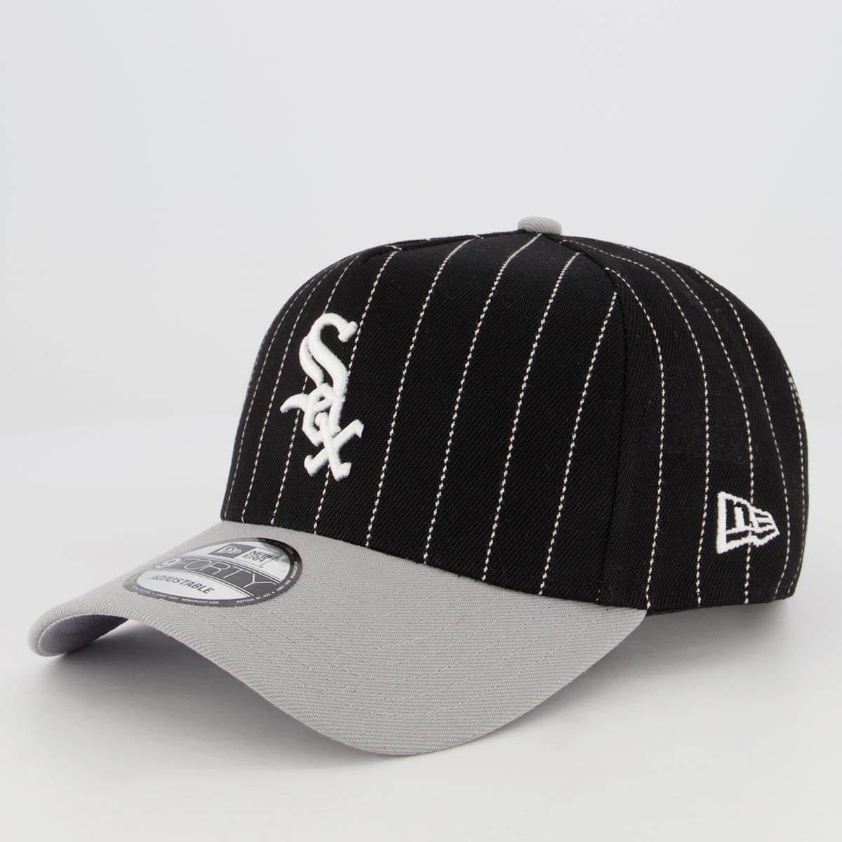 Boné New Era MLB Chicago White Sox 940 II Preto e Cinza