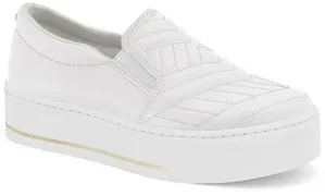 Tênis Slip On Plataforma Branco Ramarim 2497121-3 38