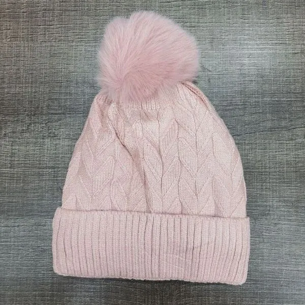 Gorro Infantil OEM com 1 Pompom em 100% Lã Acrílica Forrado em Pelúcia 16cm X 19 e 5cm para Menino e Menina Gorro Infantil OEM com Pompom em 100% Lã Acrílica Forrado em Pelúcia 16cm X 19 e 5cm para Menino