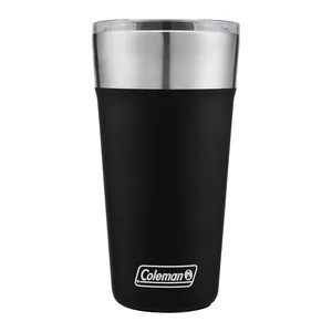 Copo Térmico Coleman com Tampa e Abridor Preto 600ml
