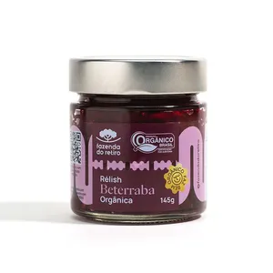 Rélish de Beterraba Orgânico Fazenda do Retiro 235g