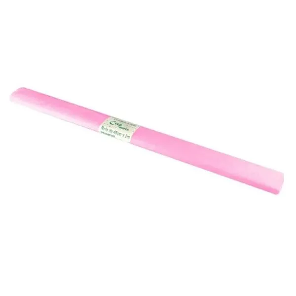 Papel Crepom Mais 48cmX2m 1 Unidade Rosa Claro CRV400013 - Novaprint