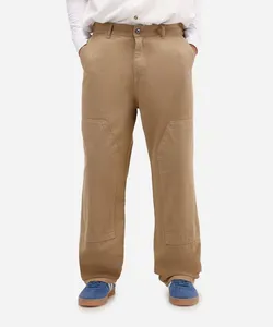 calça skater masculina de sarja bege 40