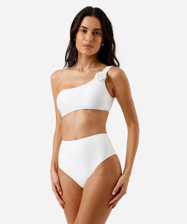 biquíni calcinha hot pant feminino off white G