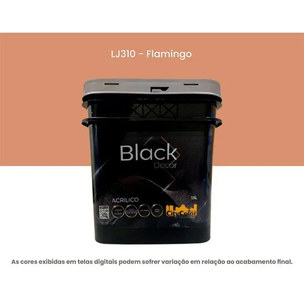 Tinta Acrílica Citycolor Premium Semibrilho 15L Flamingo (MP)
