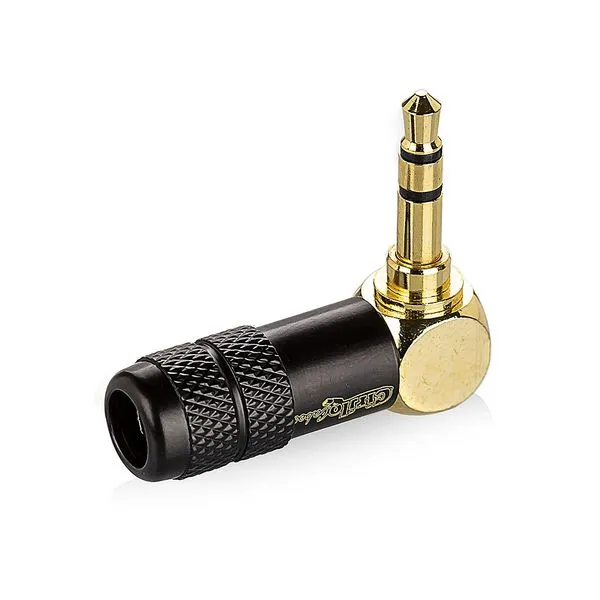 Conector P2 90 graus Linha Gold - Cirilo Cabos
