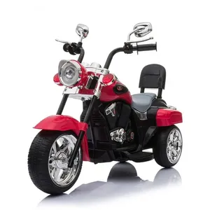Moto Elétrica Infantil a Bateria 6V com Luzes LED, Buzina, 2 Velocidades e Marcha Ré, Freddo, Rosa 110v
