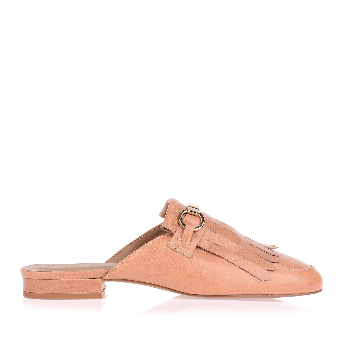 Flat Couro Tan