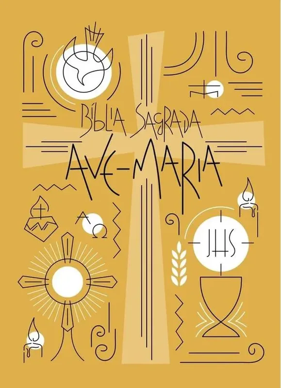 Bíblia Sagrada - Capa Símbolos