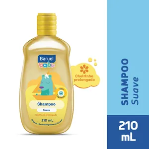Shampoo Infantil Baruel Baby Suave 210ml