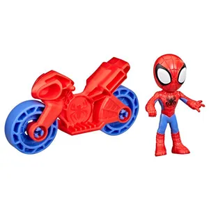 Conjunto Figura E Veículo - Marvel - Spidey E Seus Incríveis Amigos - Spidey - Vermelho - Hasbro