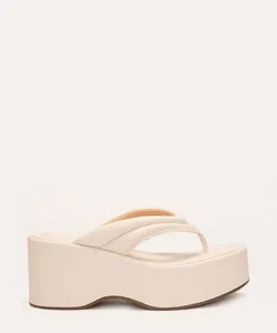 tamanco plataforma oneself off white 35
