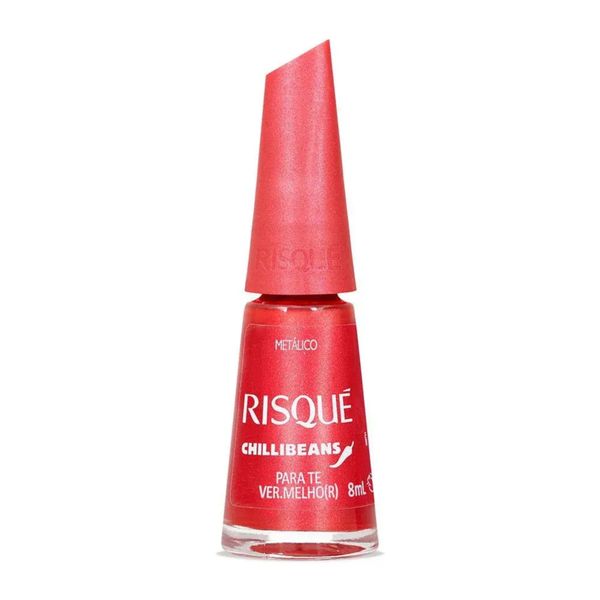 Esmalte Risqué Metálico Chilli Beans Para Te Ver.melhor 8ml