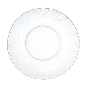 Prato Fundo de Vidro Transparente Palaci 22cm PRAF002 - Etilux