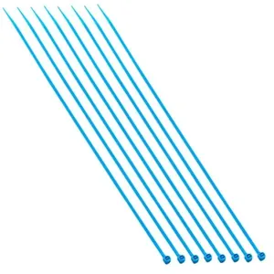 Abraçadeiras de Nylon Azul 3.6x300mm 50 Unidades - 7305 - BRASFORT