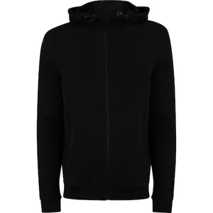 Jaqueta de Moletom Masculina Oxer com Capuz Bolso Externo Selado