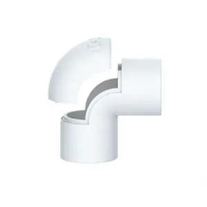 Joelho Pvc 1/2" Para Eletroduto Branco Inpol