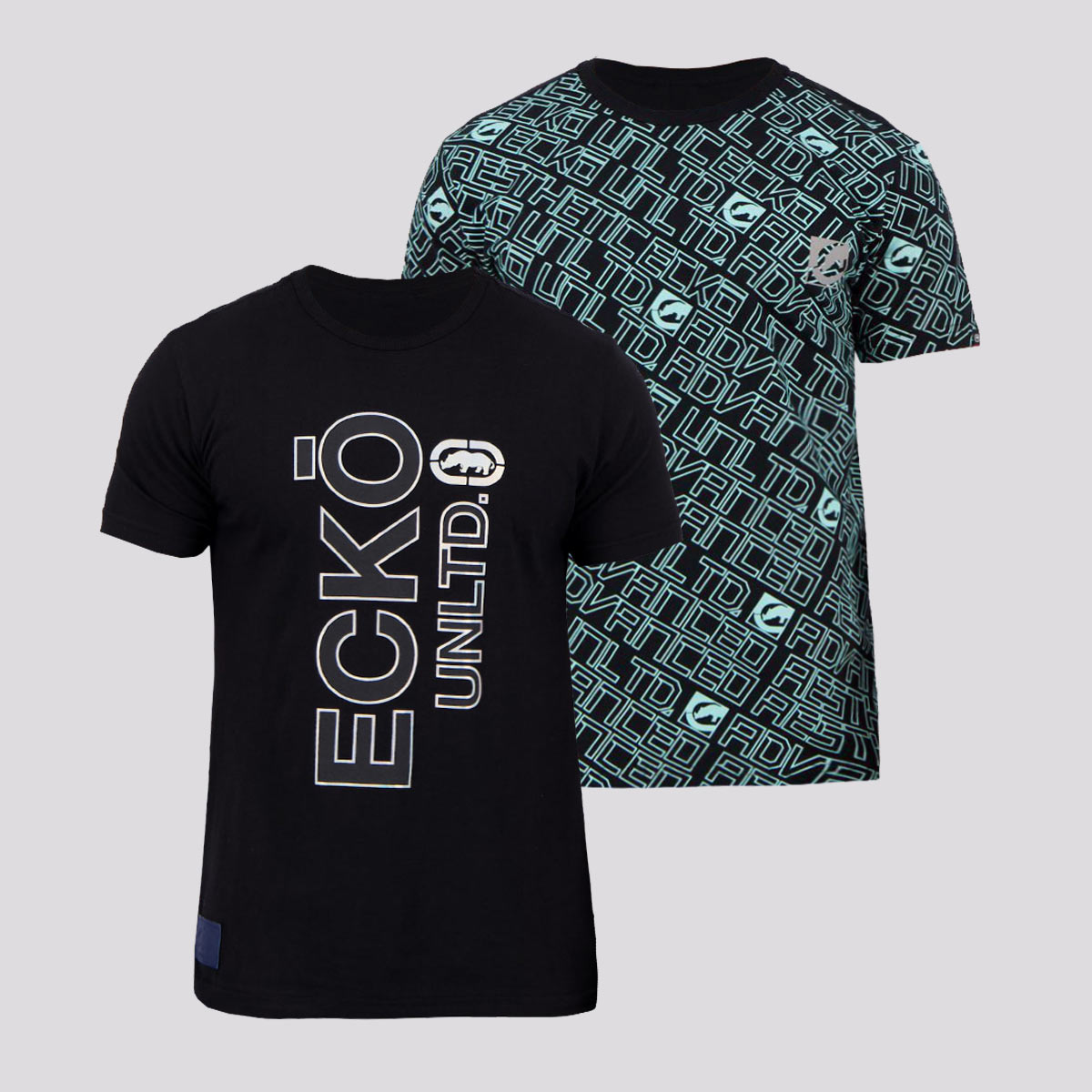 Kit de 2 Camisetas Ecko View II Preta