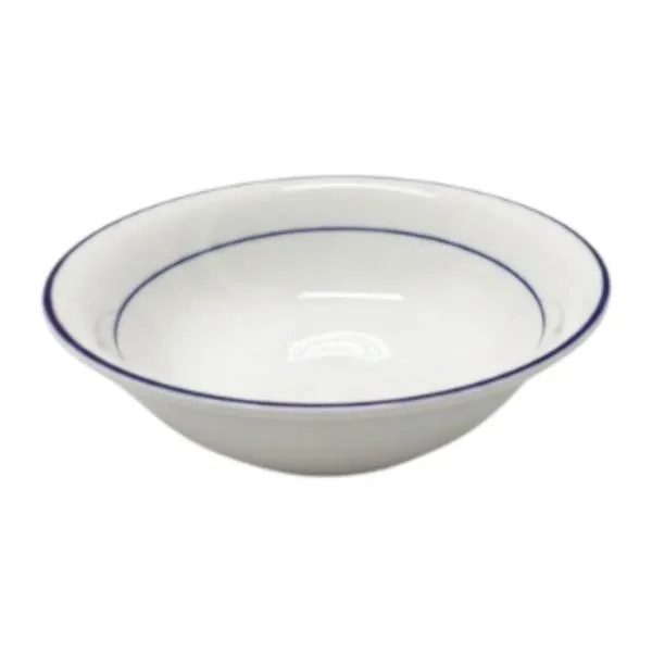 Tigela TM De Porcelana Listra Azul 17cm (MP)