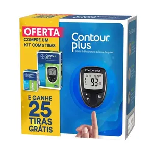 Kit para Controle de Glicemia Contour Plus Oferta Especial