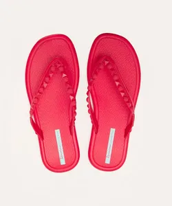 rasteirinha meu sol com tachas ipanema rosa chiclete 37