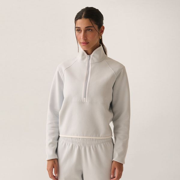Casaco Fila Meio Zíper Cotton Blend Future Sports Feminino G