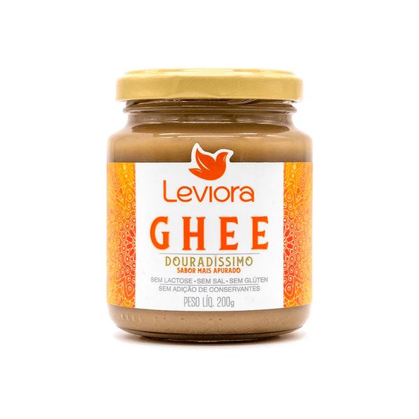 Manteiga Ghee Douradíssimo Sem Glúten Leviora 200g