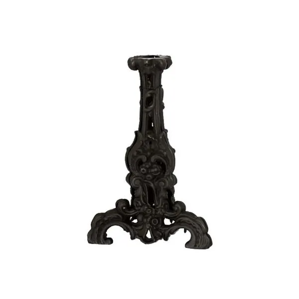 Pé de Mesa Apoio Base Samambaia em Ferro Fundido 60CM Fundição São Cristóvão Pé de Mesa Samambaia em Ferro Fundido 60CM Fundição São Cristóvão