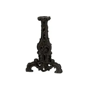 Pé de Mesa Apoio Base Samambaia em Ferro Fundido 60CM Fundição São Cristóvão Pé de Mesa Samambaia em Ferro Fundido 60CM Fundição São Cristóvão