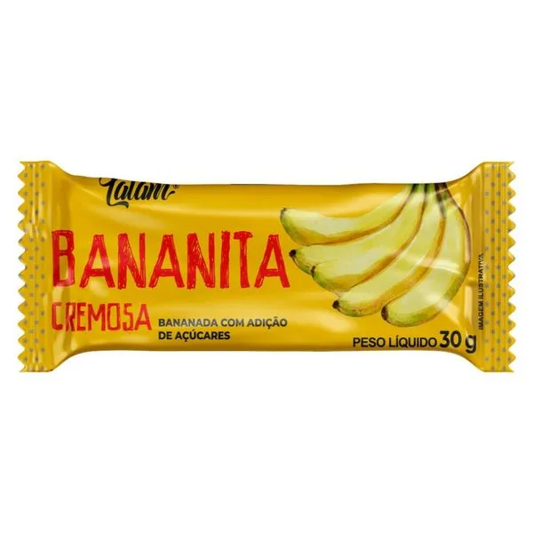 Bananita Cremosa Latam com Açúcares 30g