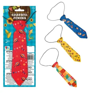 Gravata Infantil Junina Poliéster Sortida XIS1046 - Toymaster