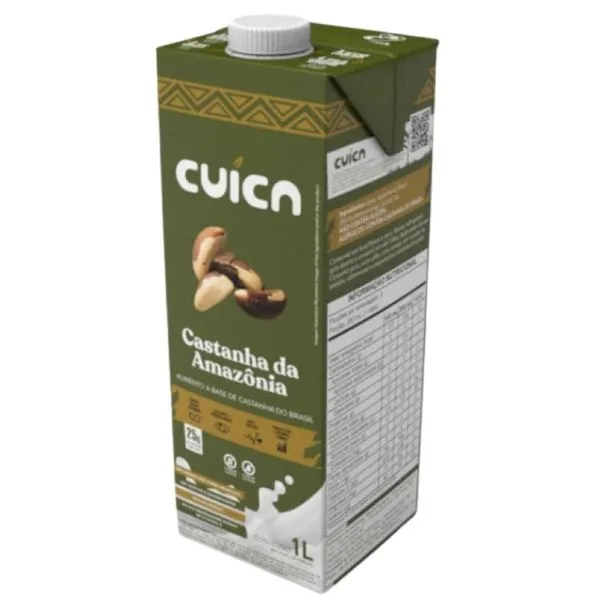 Bebida Vegetal de Castanha da Amazônia Cuíca 1L