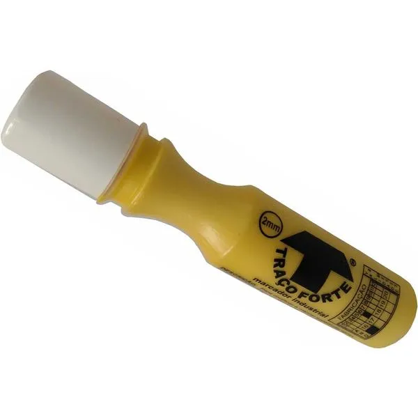 Marcador Industrial Ponta 3mm 60ml - BADEN Amarelo