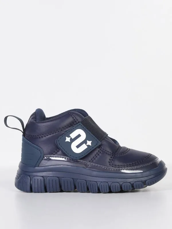 Tênis Cano Alto Poofy Flex Infantil Para Menino - MARINHO 23
