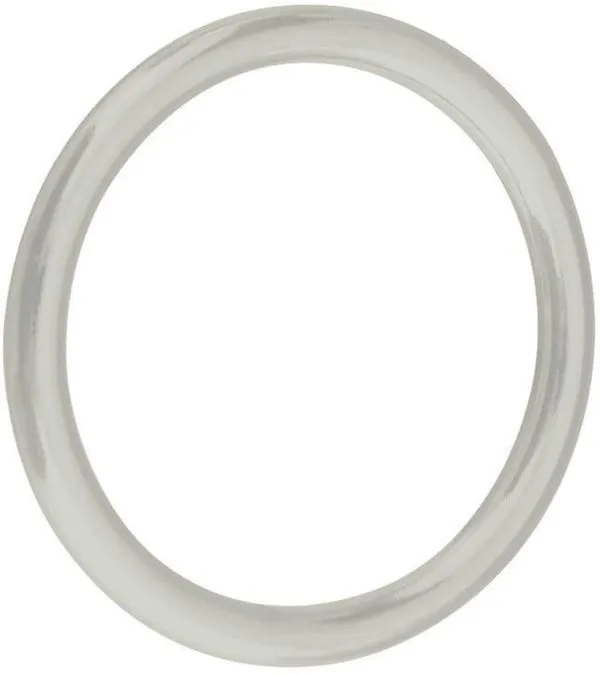 Argolas Para Cortina de Plástico Couselo 28mm Branco Kit 10 Unidades