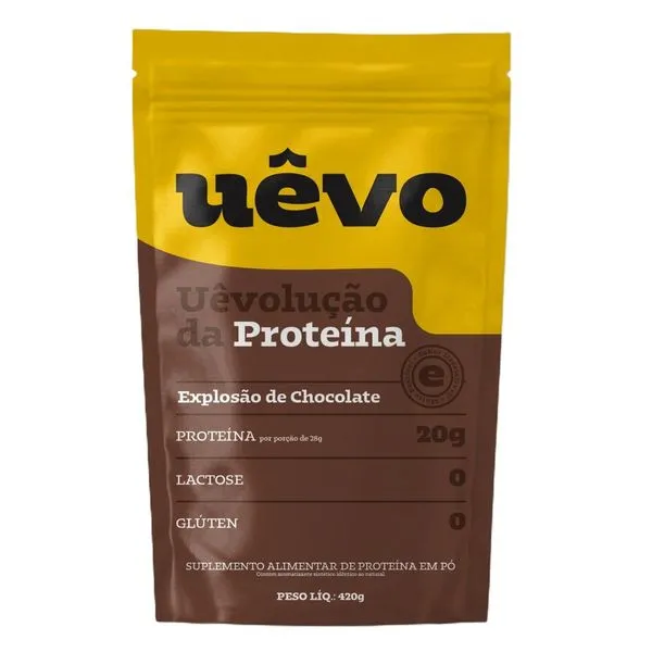 Albumina Chocolate 420g Uêvo