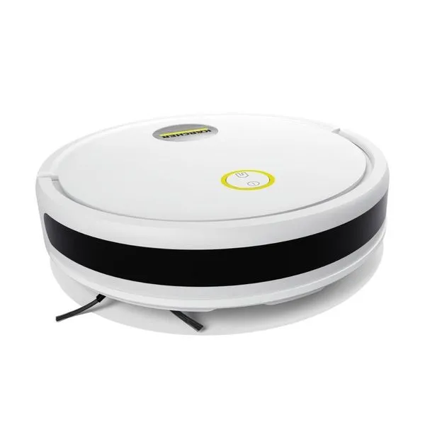 Robô Aspirador de Pó Karcher RCV 2 com Navegação Giroscópio MOP Reservatório 0,3L Controle Remoto Bivolt Robô Aspirador De Pó Kärcher RCV 2 Com Navegação E Controle Remoto – Bivolt