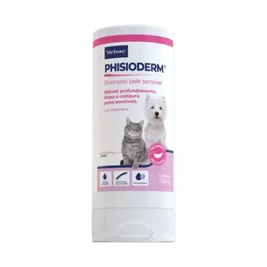 Shampoo Phisioderm Pele Sensível Virbac 250 ml