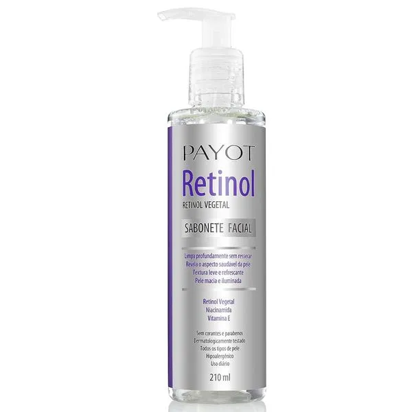Sabonete Líquido Facial Payot Retinol Vegetal 210ml
