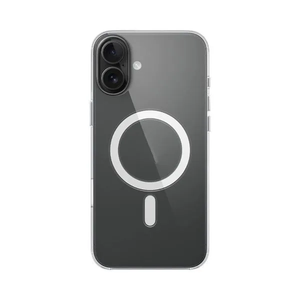 Capinha De Celular Iphone 17 Clear Case Magnética Transparente (MP)