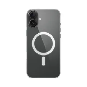 Capinha De Celular Iphone 17 Clear Case Magnética Transparente (MP)