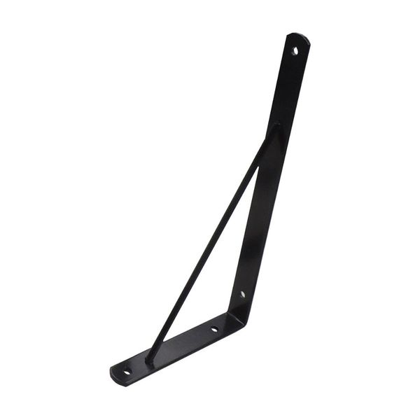 Mão Francesa Leve Reforçada 35kg Preto Overtime Mão Francesa Leve Reforçada Até 35kg 23cm Preto